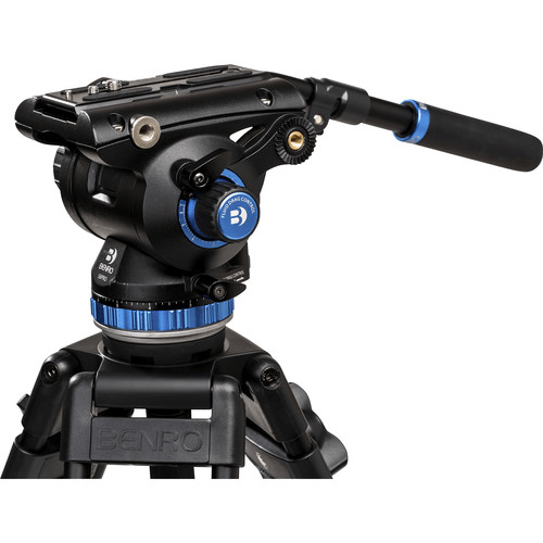 Benro S8PRO Professional Video Tripod Head - Smooth 360° Panning & Tilting for DSLR Cameras | Perfect for Vlogging, Filmmaking & Photography