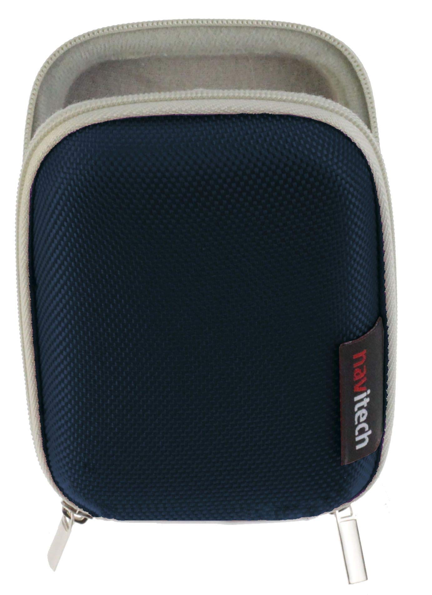 Navitech Dark Blue Hard Carry Case for BACtrack Scout Breathalyzer - Durable Protective Cover for Alcohol Breath Tester (Perfect for Travel, Parties & Law Enforcement Use)