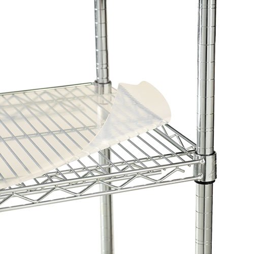Alera ALESW59SL4824 Non-Slip Shelf Liners for Wire Shelving - Durable Kitchen, Pantry & Closet Organization Solution