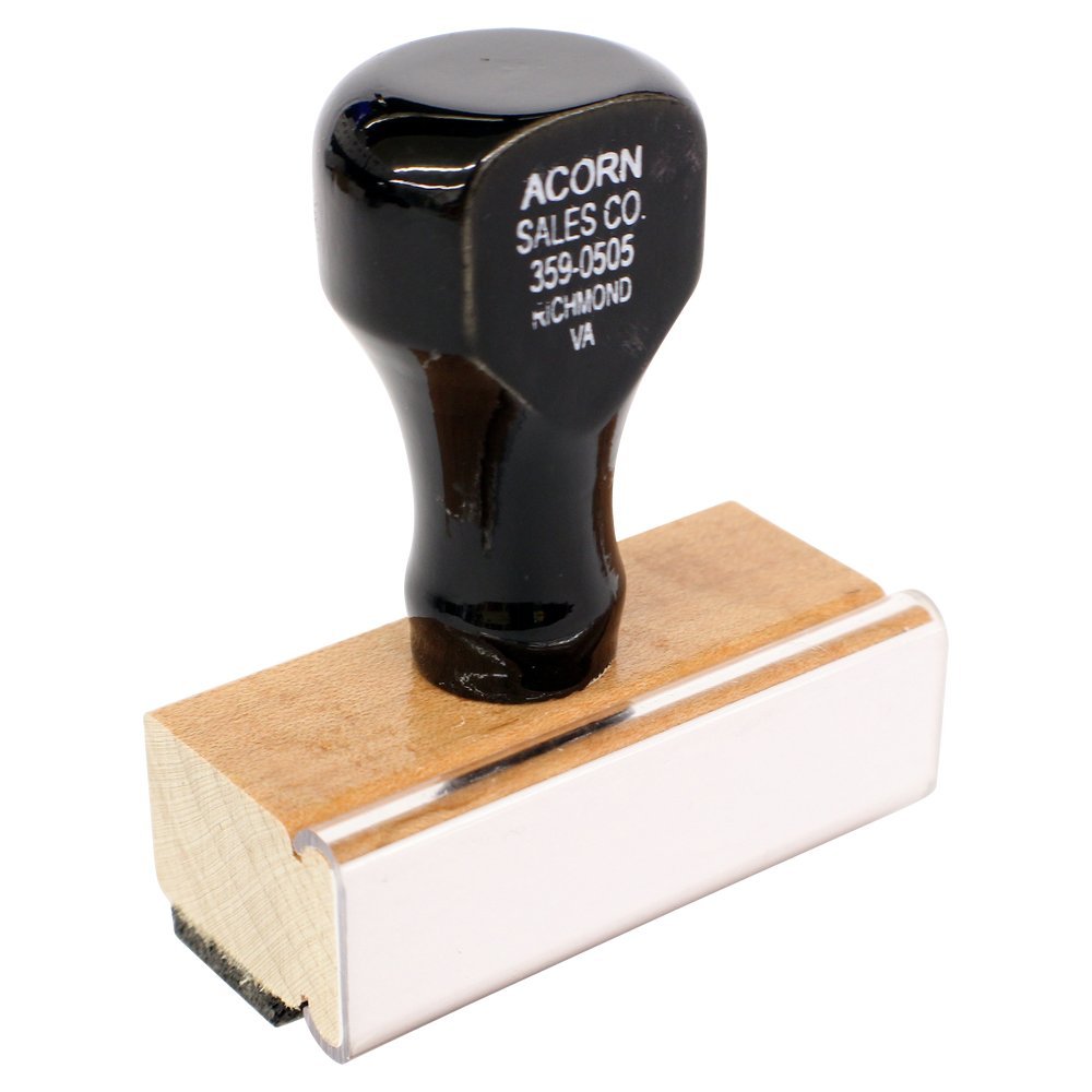 Custom 1 Line Rubber Stamp - Personalized Text Stamp for Documents, Letters & Crafting | DIY Name & Address Stamp for Office, Home & Scrapbooking