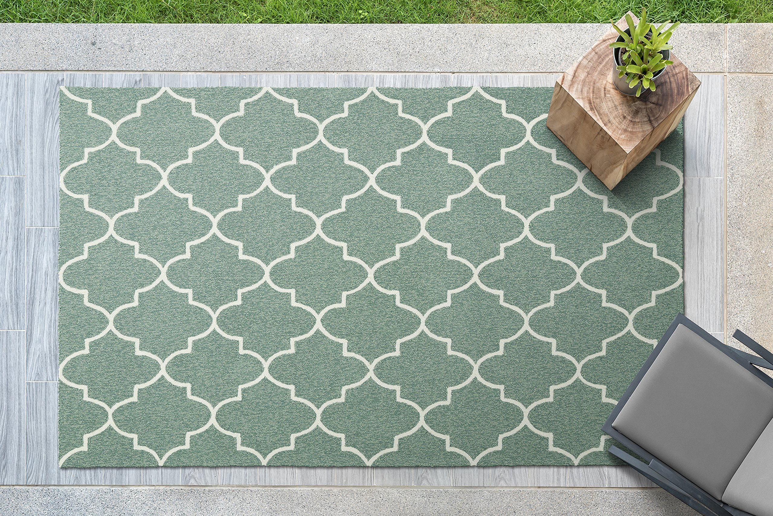 Kaleen Rugs Escape Indoor/Outdoor Area Rug 5' x 7' 6