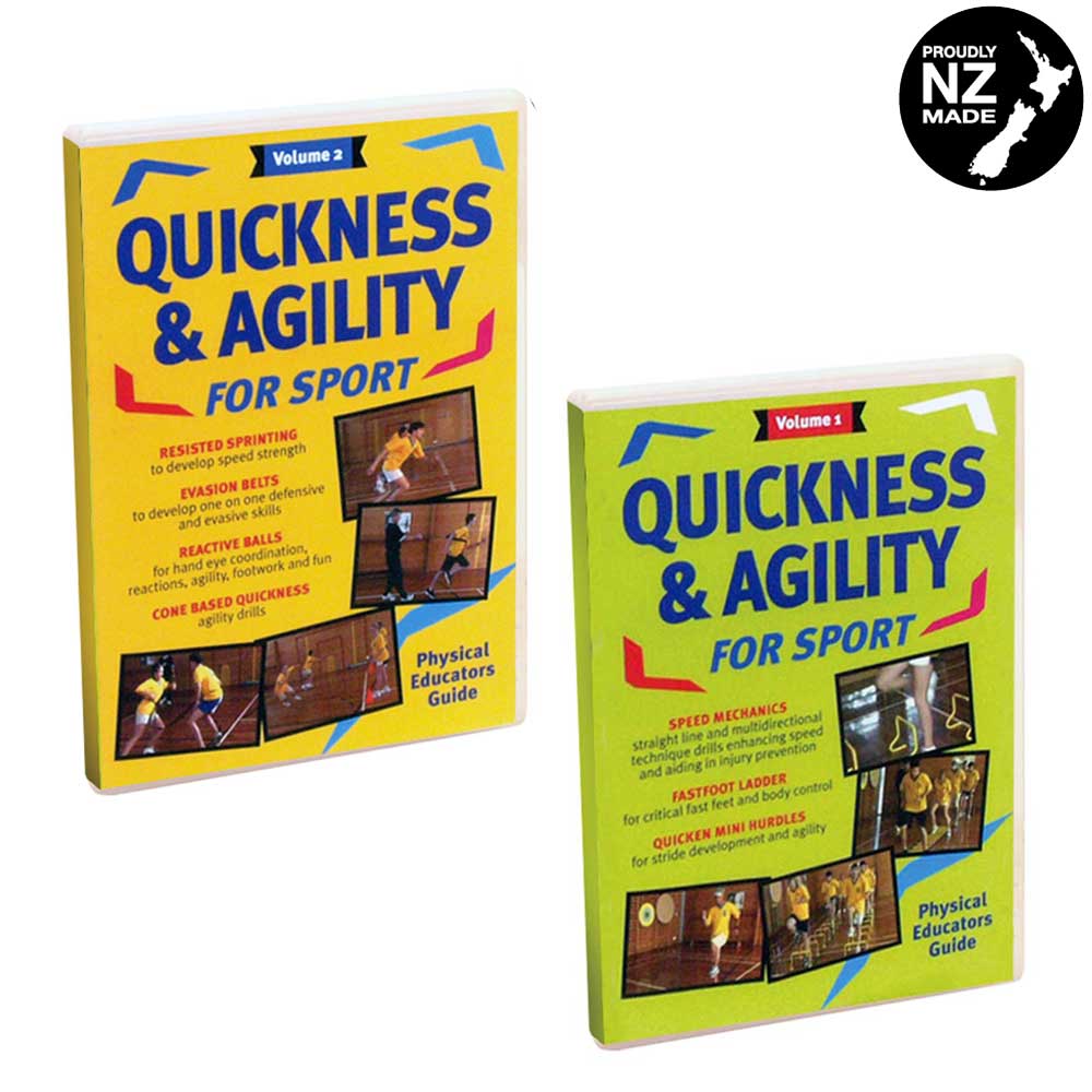 Speed & Agility Training Set for Athletes - Improve Performance with Online Workout Videos | Perfect for Home Gym, Football, Basketball & Soccer Drills