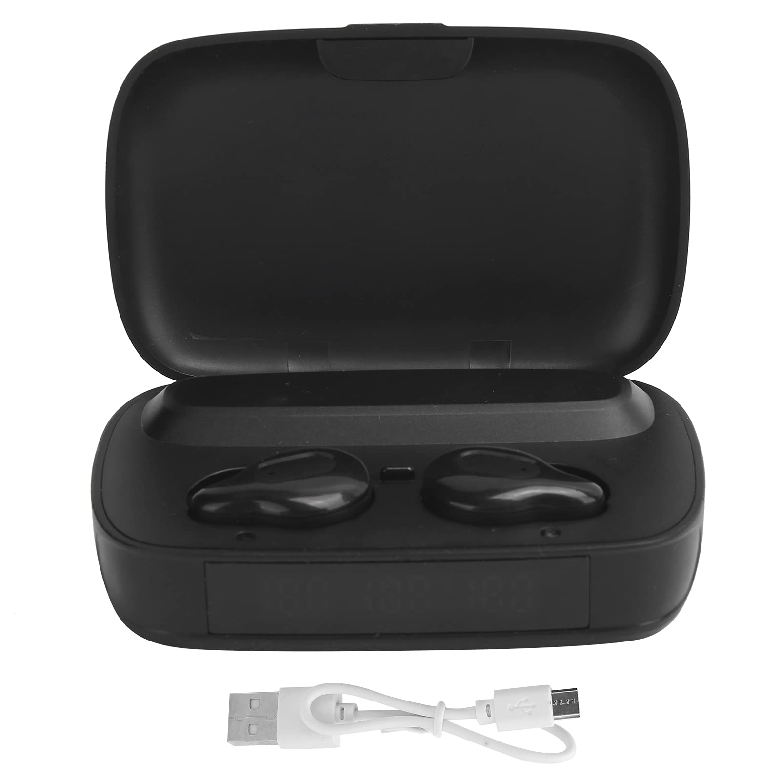 **Bluetooth 5.1 Wireless Earbuds with Charging Case, Mini Sports Stereo Earphones, LED Power Display - Perfect for Running, Gym & Travel (C10-2)**