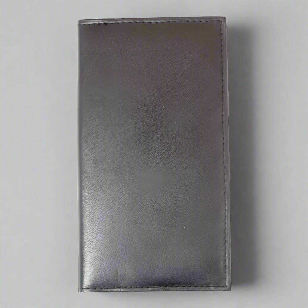 BOL Women's RFID Blocking Leather Credit Card Holder & Checkbook Wallet - Slim Compact Design for Everyday Use, Travel, and Business