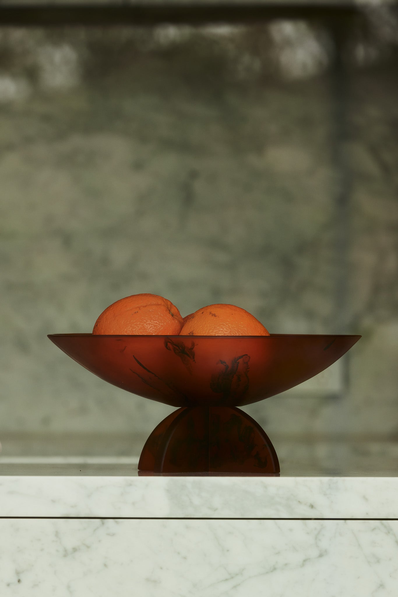 Flow Resin Fruit Bowl | Eco-Friendly Handmade Serving Bowl for Fruits, Snacks & Desserts | Perfect for Kitchen, Dining Table & Party Decor