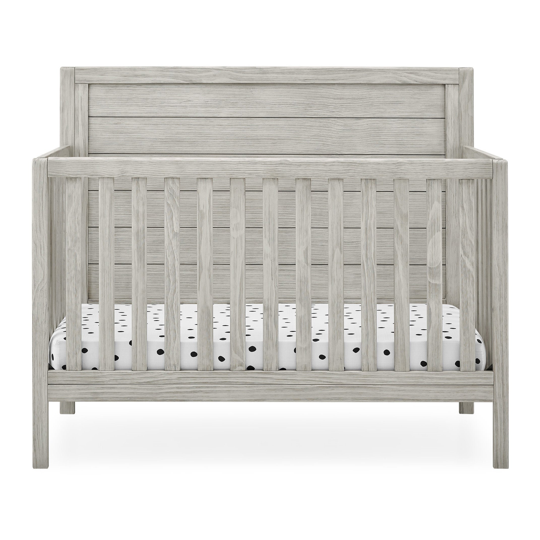 Cambridge 4-in-1 Convertible Baby Crib - Toddler Bed, Daybed & Full-Size Bed Conversion - Safe Nursery Furniture for Newborn to Teen - Perfect for Bedrooms, Daycare & Guest Rooms