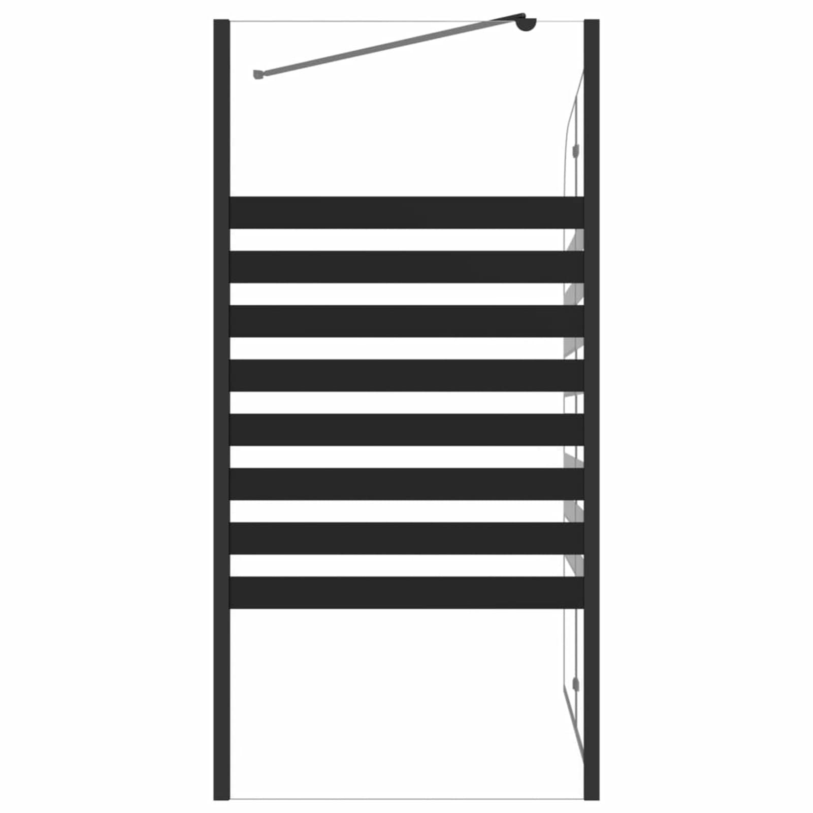 Festnight Frameless Shower Enclosure, Bathtub Enclosure, Glass Shower Wall, Bathroom Door, Tempered Glass 120x68x130 cm - Perfect for Modern Bathroom Renovations & Spa-Like Experience