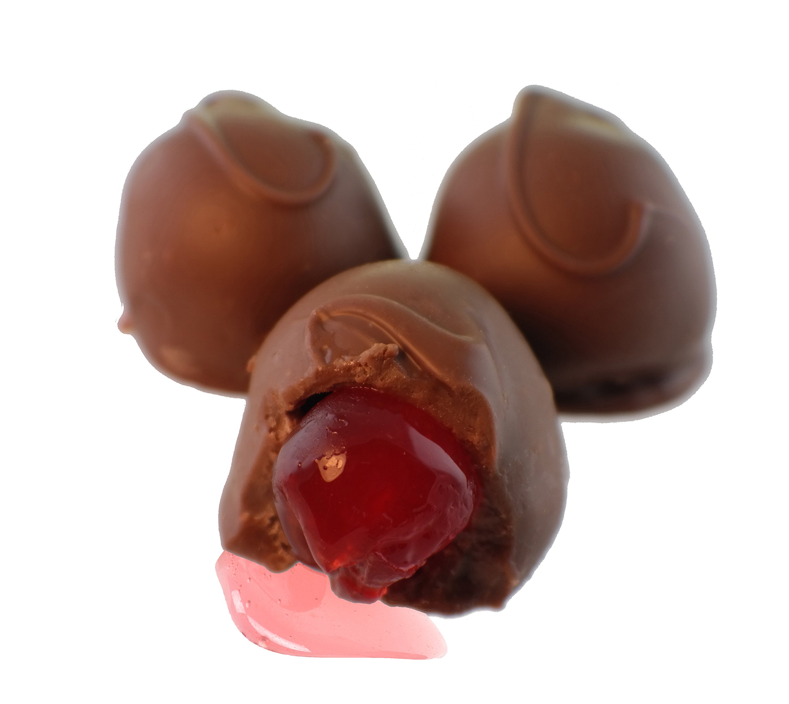 Mrs. Cavanaugh's Premium Milk Chocolate Cherry Cordials - 2 lb Gift Box | Delicious Chocolate Covered Cherries for Holidays, Parties & Romantic Gifts