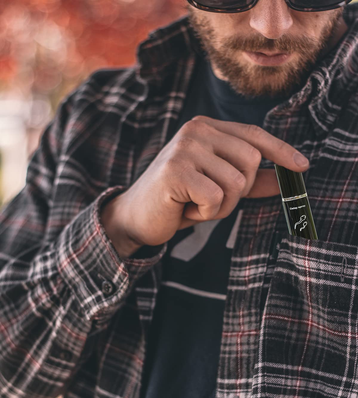 Premium Delay Spray for Men - Long Lasting Sex Enhancer & Desensitizing Massage Oil for Intimate Use | Enhance Performance & Prolong Pleasure for Couples & Solo Play