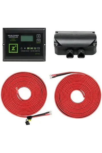 Zamp Solar 40 Amp MPPT Charge Controller with Wiring Integration Kit - Compatible up to 800W Solar Panels for RVs, Boats & Off-Grid Power Systems