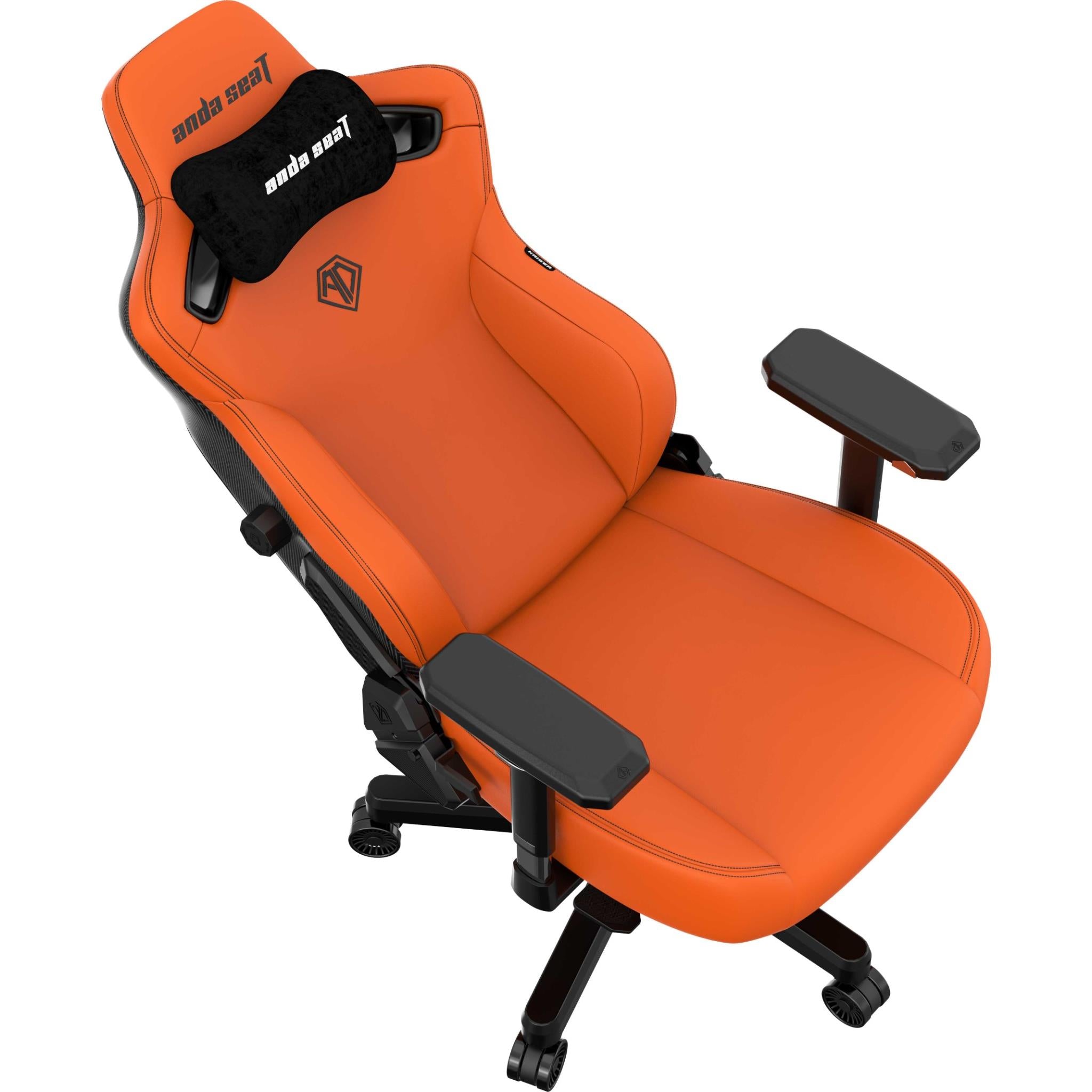 Anda Seat Kaiser 3 Series Premium Ergonomic Gaming Chair - Orange (Large Size) for PC, PS5, Xbox Gaming & Home Office - Comfortable Racing Style Chair with Adjustable Lumbar Support