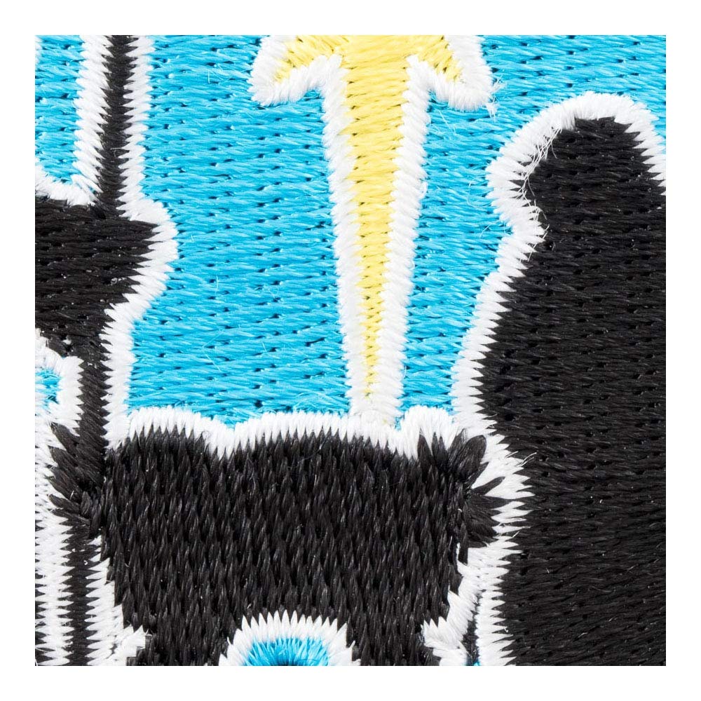 Nativity Scene Star Blue Iron On Patches for Clothing & Jeans - 3x2.75in Embroidered Christmas Patches for DIY Jackets, Bags & Denim - Holiday Decor & Festive Outfit Accessories