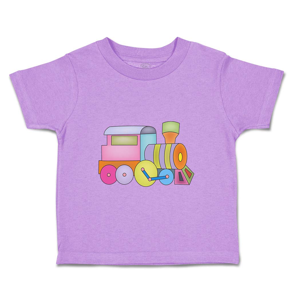 Kids Train Character T-Shirt - Soft Cotton Toddler Boys & Girls Tee - Perfect for Playtime, Birthday Gifts & Casual Wear