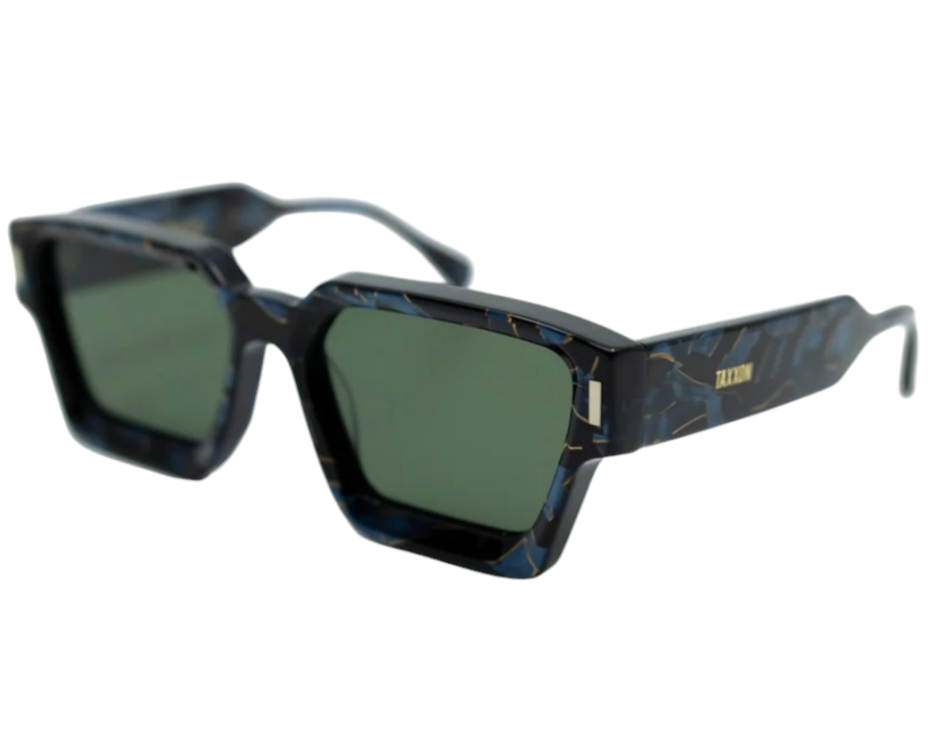 TAXXON 008 Square Sunglasses for Men & Women - UV Protection Polarized Fashion Shades - Perfect for Driving, Beach, and Outdoor Activities