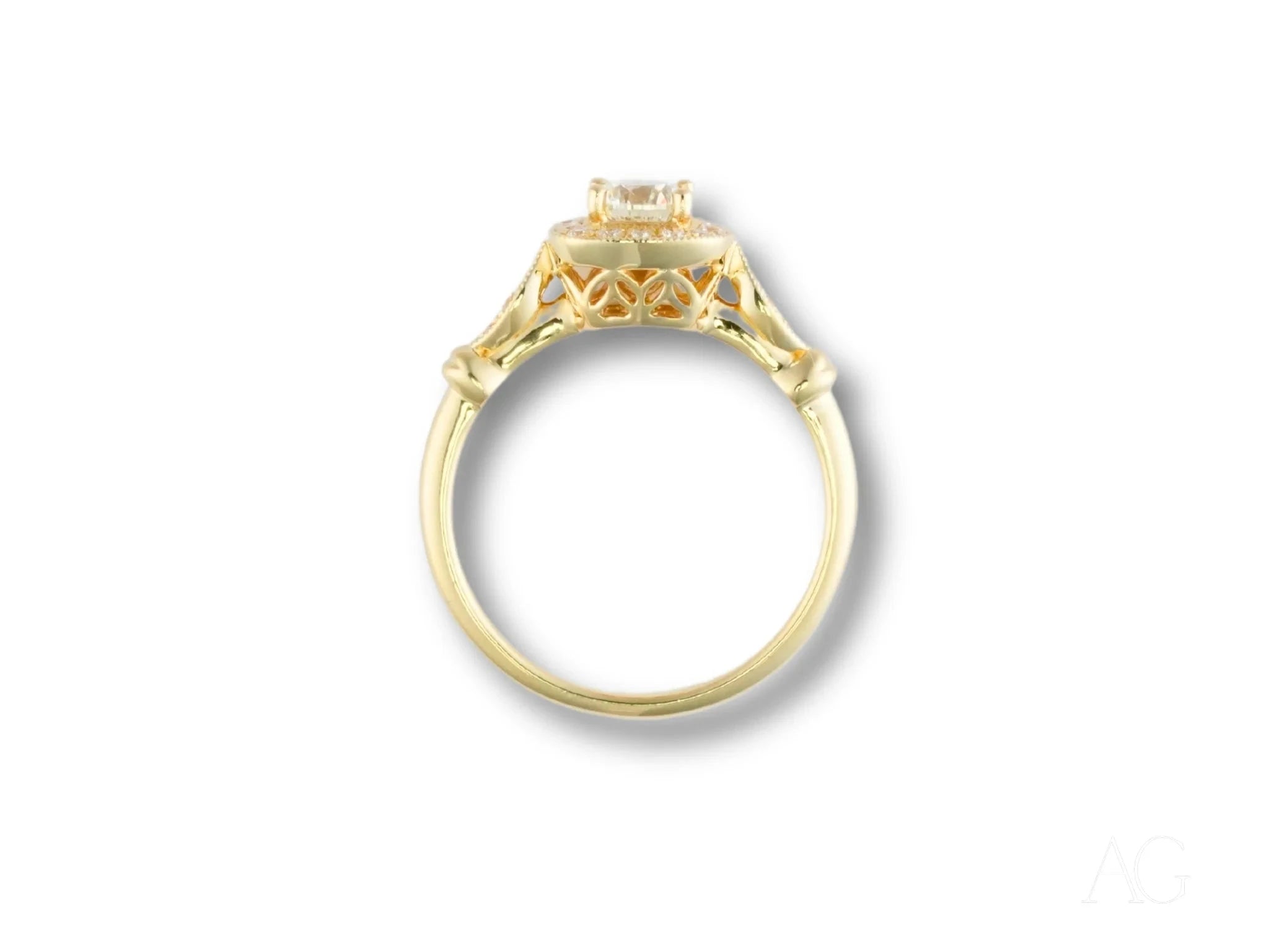 Eternal Embrace Engagement Ring - Elegant Diamond Wedding Band for Women - Perfect for Proposals, Anniversaries & Romantic Occasions