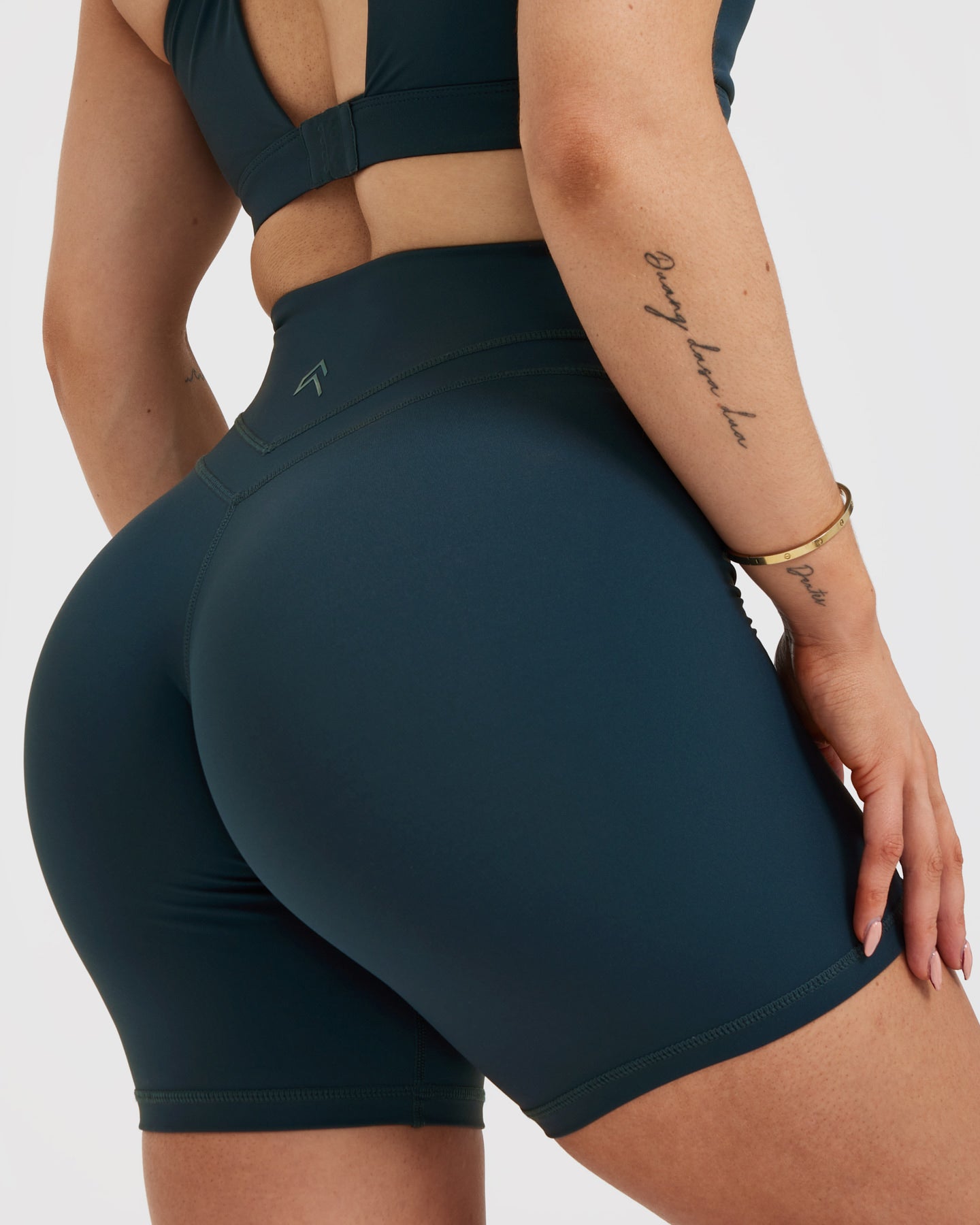 High Waisted Shorts for Women - 6-Pack Comfortable Stretchy Oil Blue Workout Shorts | Perfect for Yoga, Running, Gym & Summer Fashion