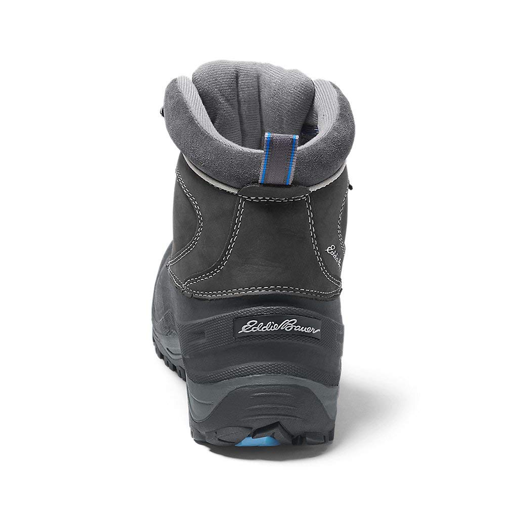 Eddie Bauer Men's Snowfoil Boot - Waterproof Winter Hiking Boots for Men with Insulation, Traction & Comfort - Ideal for Snow Trekking, Ice Fishing & Cold Weather Outdoor Activities