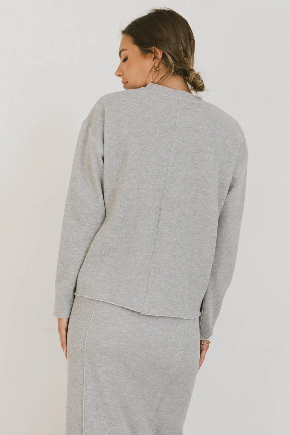 Harden Grey Sweater Top for Men - Soft & Stylish Knit Pullover - Perfect for Casual Wear, Office & Outings