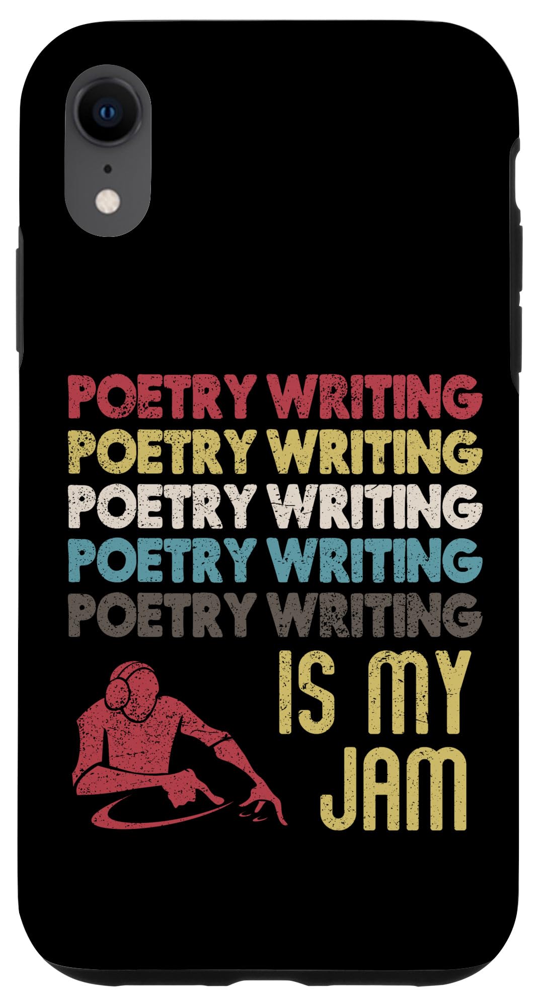 Vintage Poetry iPhone XR Case - 