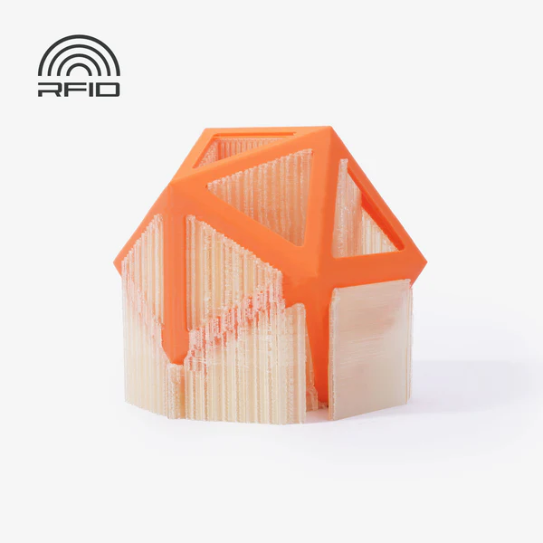 Bambu Lab PVA Water Soluble Filament 1.75mm 500g (Clear) for 3D Printing Support Material - Perfect for Dual Extrusion Printers and Complex Models