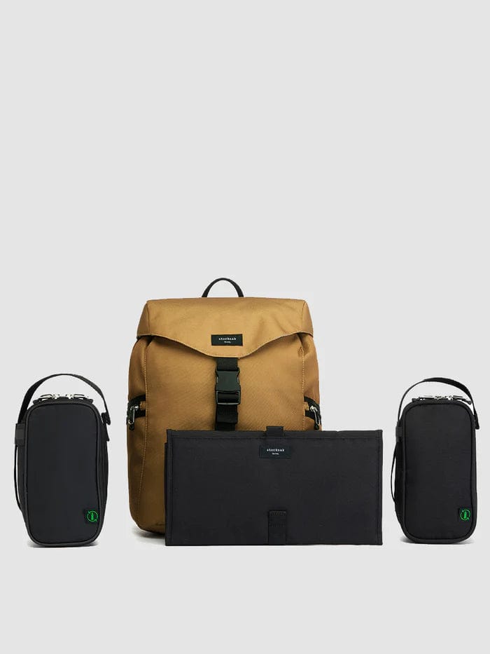 Storksak Eco-Friendly Backpack - Sustainable Diaper Bag for Moms & Dads - Perfect for Travel, Work & Everyday Use