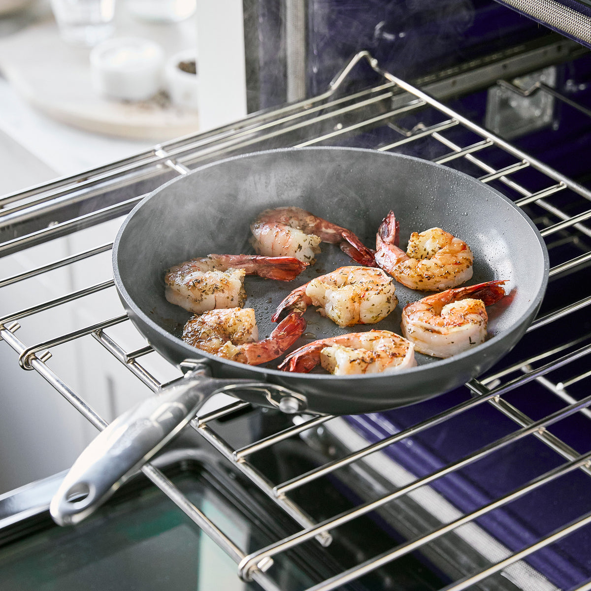 Valencia Pro Ceramic Nonstick 19-Piece Cookware Set - Durable & Healthy Cooking Pots and Pans for Frying, Boiling, Baking - Perfect for Home Kitchen, Restaurant & Camping Use