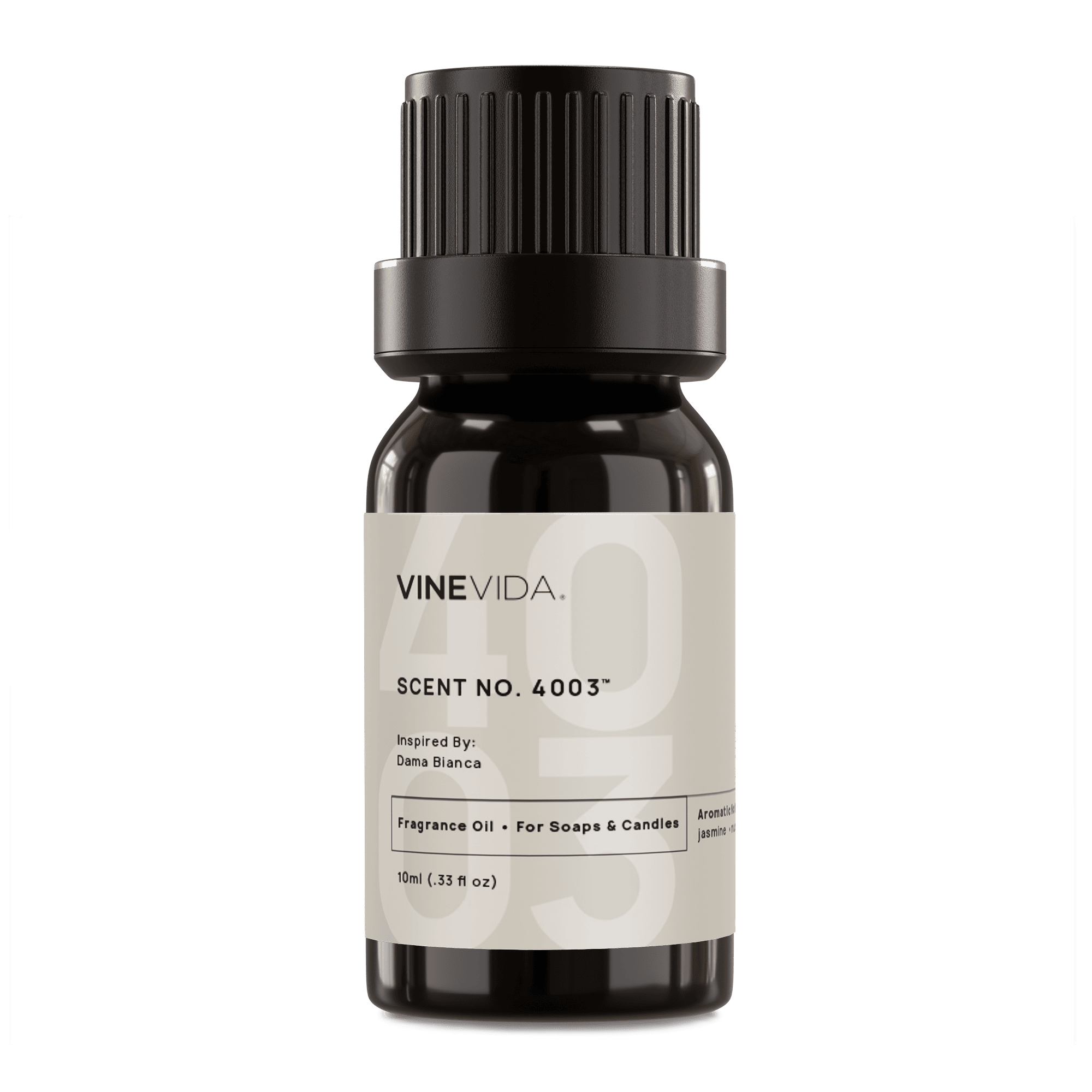 NO. 4003 Fragrance Oil for Soaps & Candles - Dama Bianca by Xerjoff Inspired Scent | Perfect for DIY Home Fragrance, Bath & Body Products