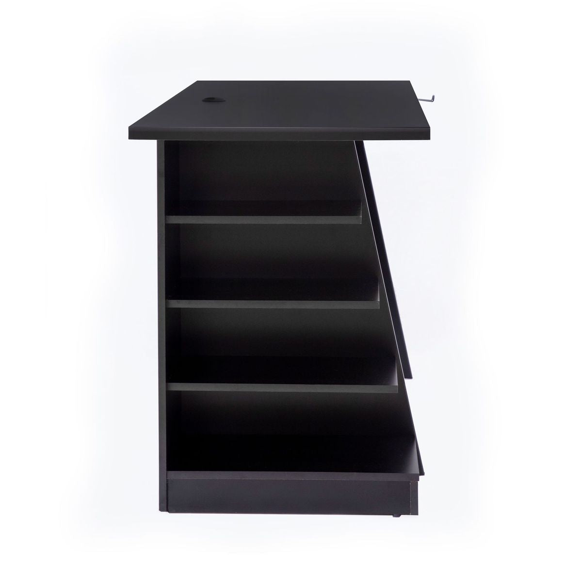Jango Modern Gaming Desk - Ergonomic Computer Desk for PC & Console Gamers - Perfect for Home Office & Gaming Setup