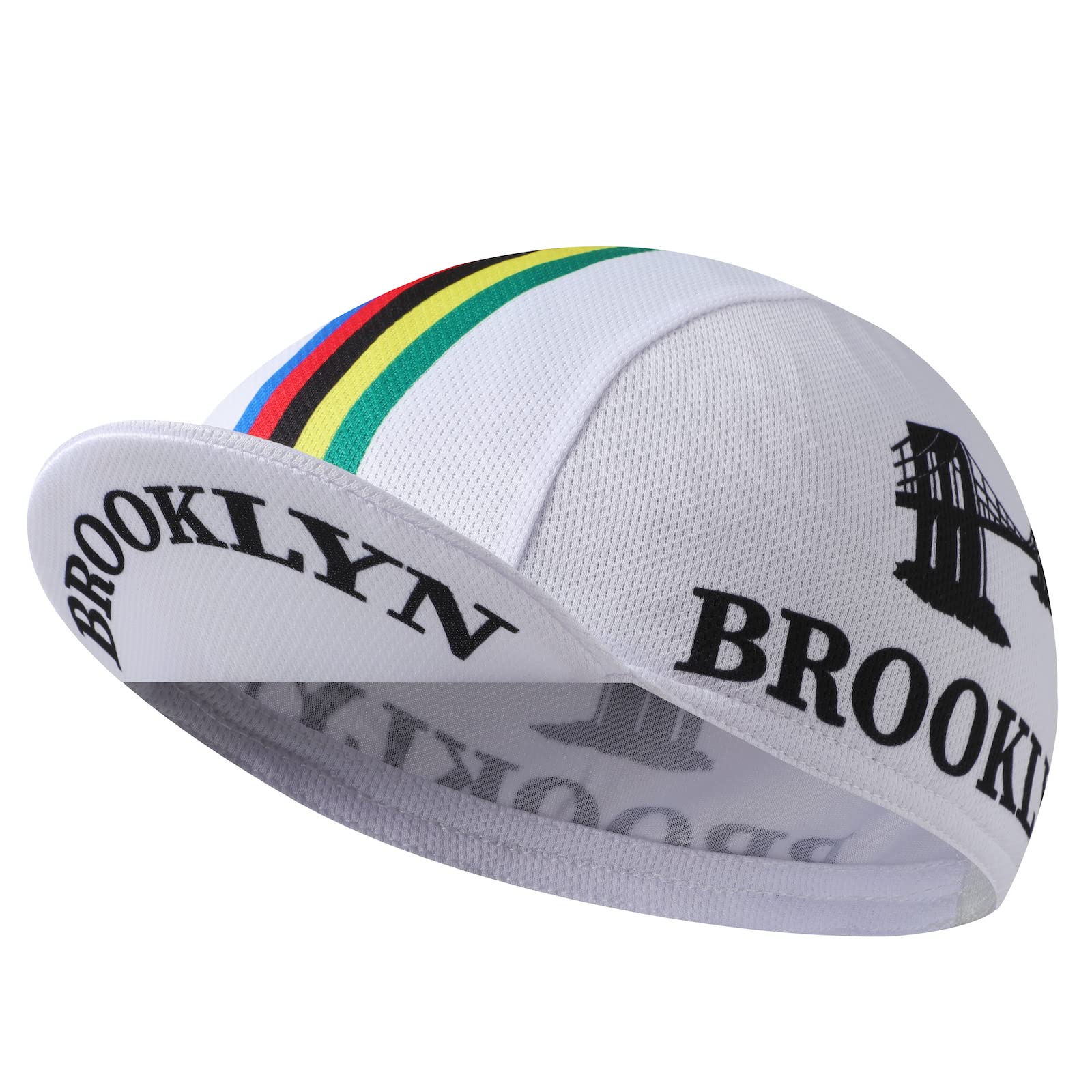 Brooklyn Cycling Cap - Retro Bike Hat for Men & Women - Breathable Helmet Liner with Sweat Absorption - Perfect for Road Biking, Commuting & Outdoor Sports