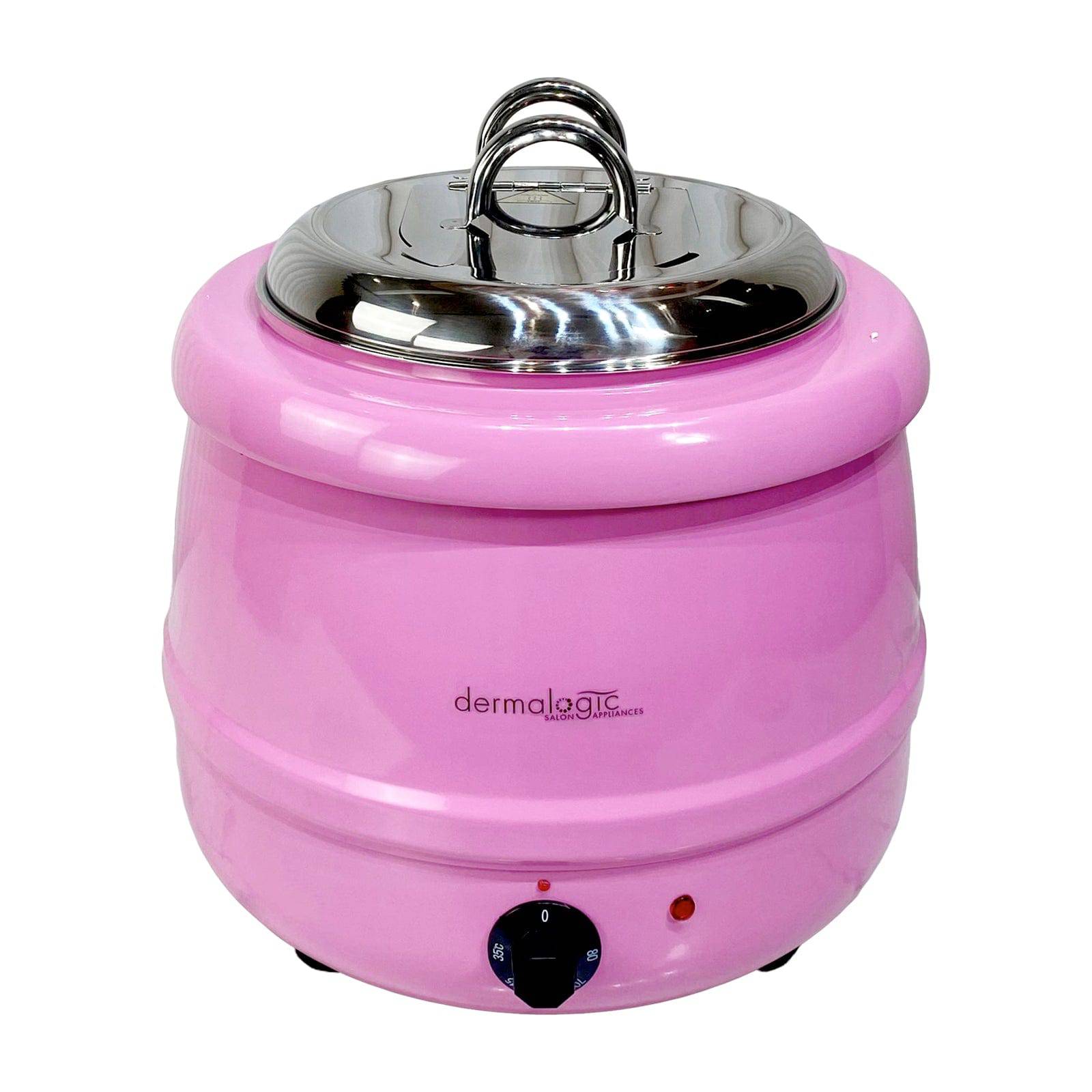 Dermalogic Professional Paraffin Wax Warmer with 10.5oz Ladle - 13L Capacity for Spa, Salon & Home Hand/Foot Therapy