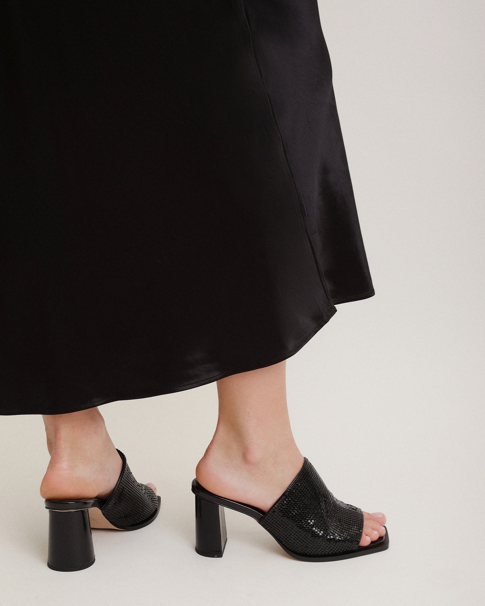 Sexy Black High Heel Sandals for Women - Elegant Stiletto Party Shoes for Date Night & Evening Events
