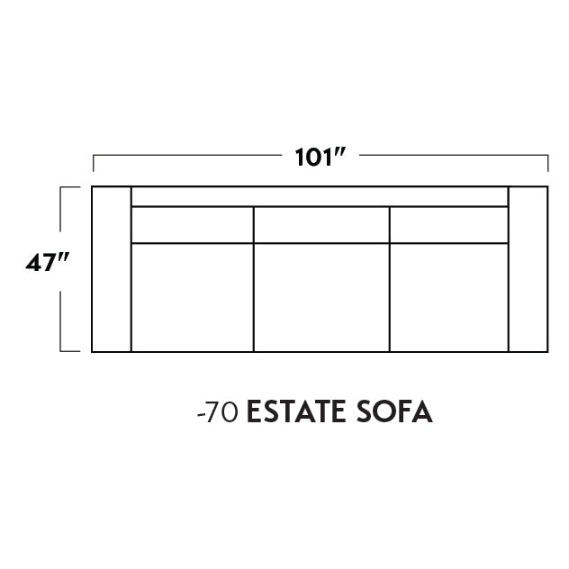 Mas Mesa 101 Deep Estate Sofa - Modern Luxury Sectional Couch for Living Room, Large Comfortable L-Shaped Sofa with Premium Fabric - Perfect for Family Gatherings, Movie Nights & Home Theater