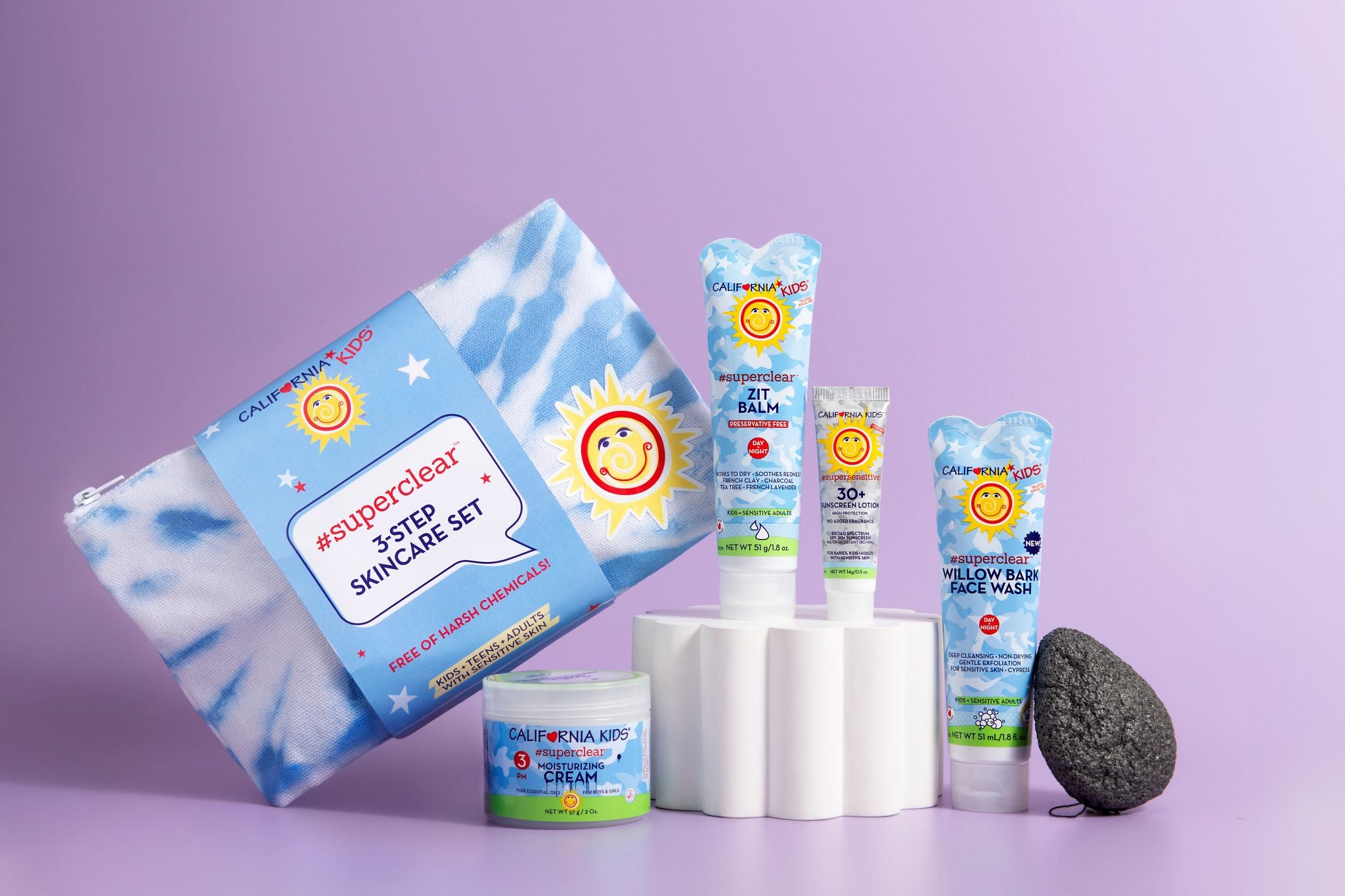 California Kids® #SuperClear™ Kit - Clear & Safe Kids' Activity Set for Home, School & Travel | Perfect for Arts, Crafts & Mess-Free Play