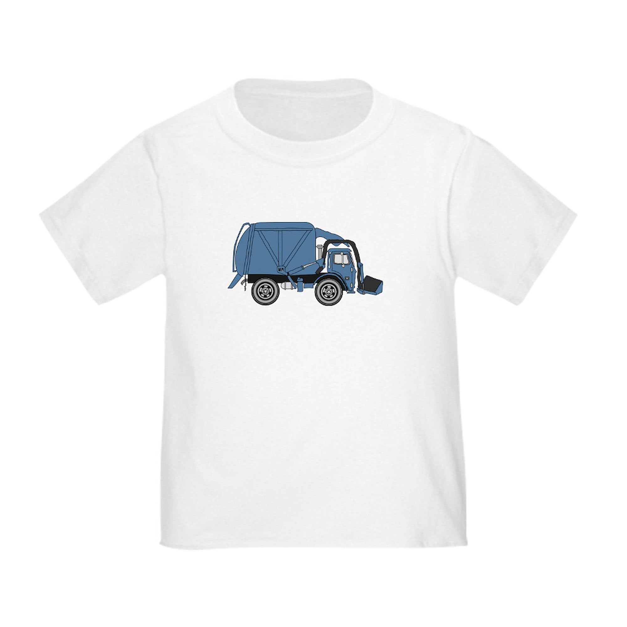Garbage Truck Toddler T-Shirt - Cute Graphic Tee for Kids, 100% Cotton | Fun Playtime & Casual Wear