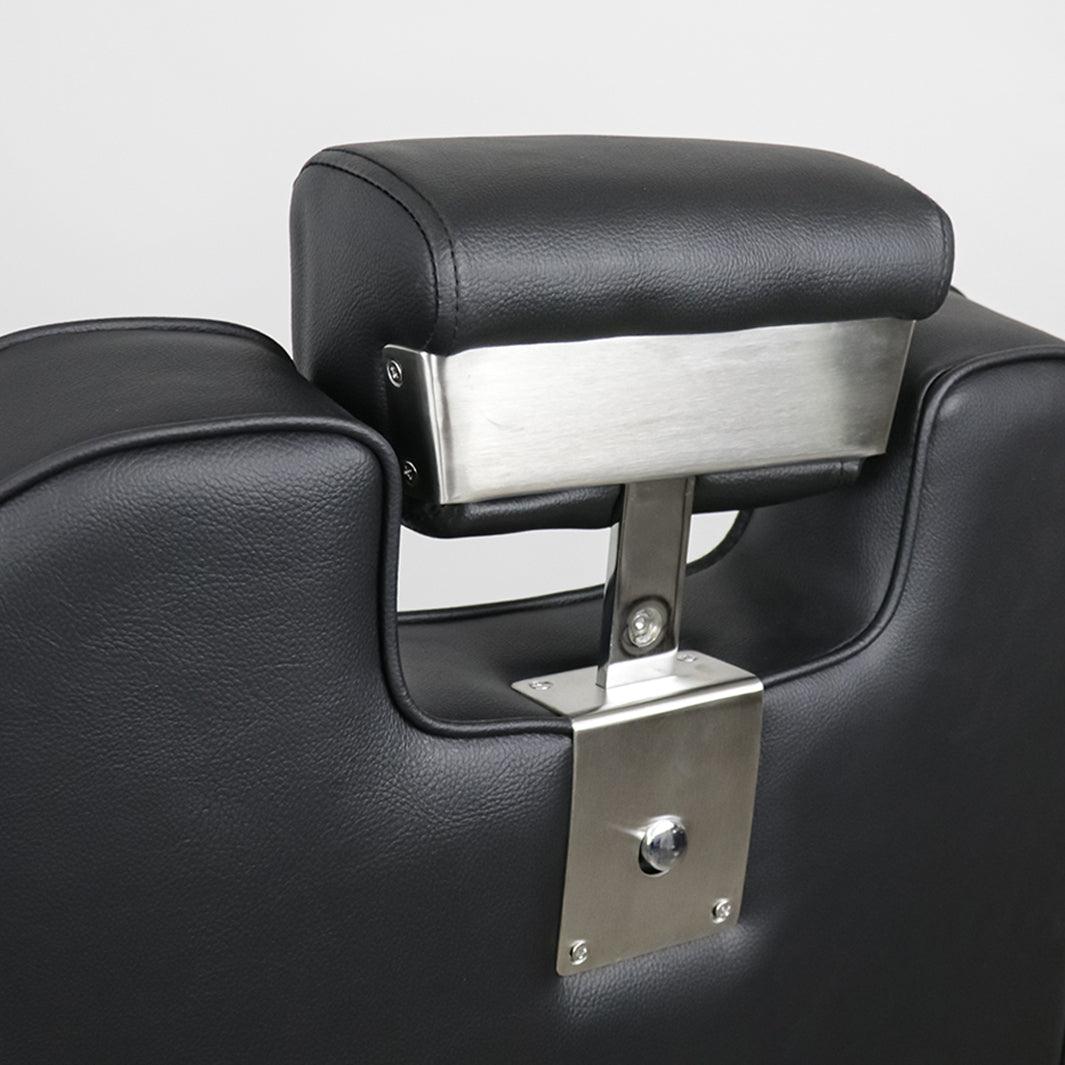 EVANDER Professional Electric Barber Chair for Salon & Home Use - Adjustable Hydraulic Styling Chair with Smooth Recline & Swivel - Perfect for Haircuts, Shaves & Styling