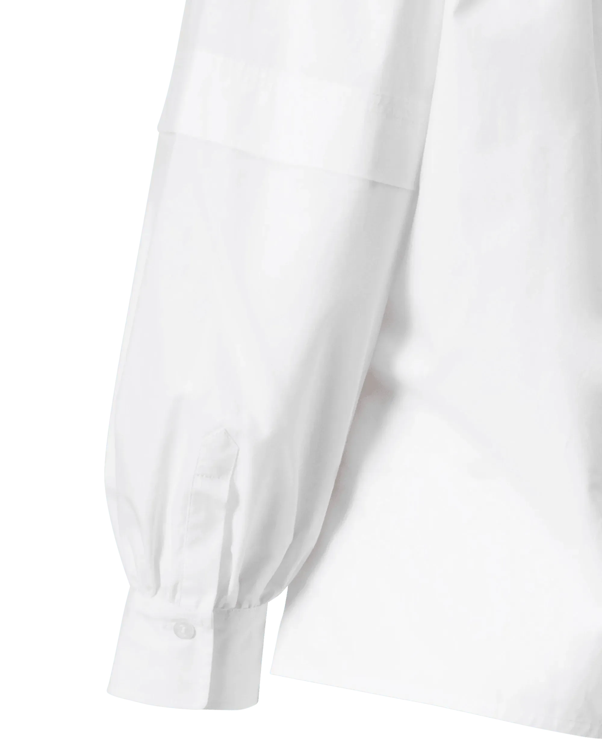 Elegant Collarless Puff Sleeve Blouse for Women - Trendy Loose Fit Tunic Top - Perfect for Office, Date Night & Casual Outings
