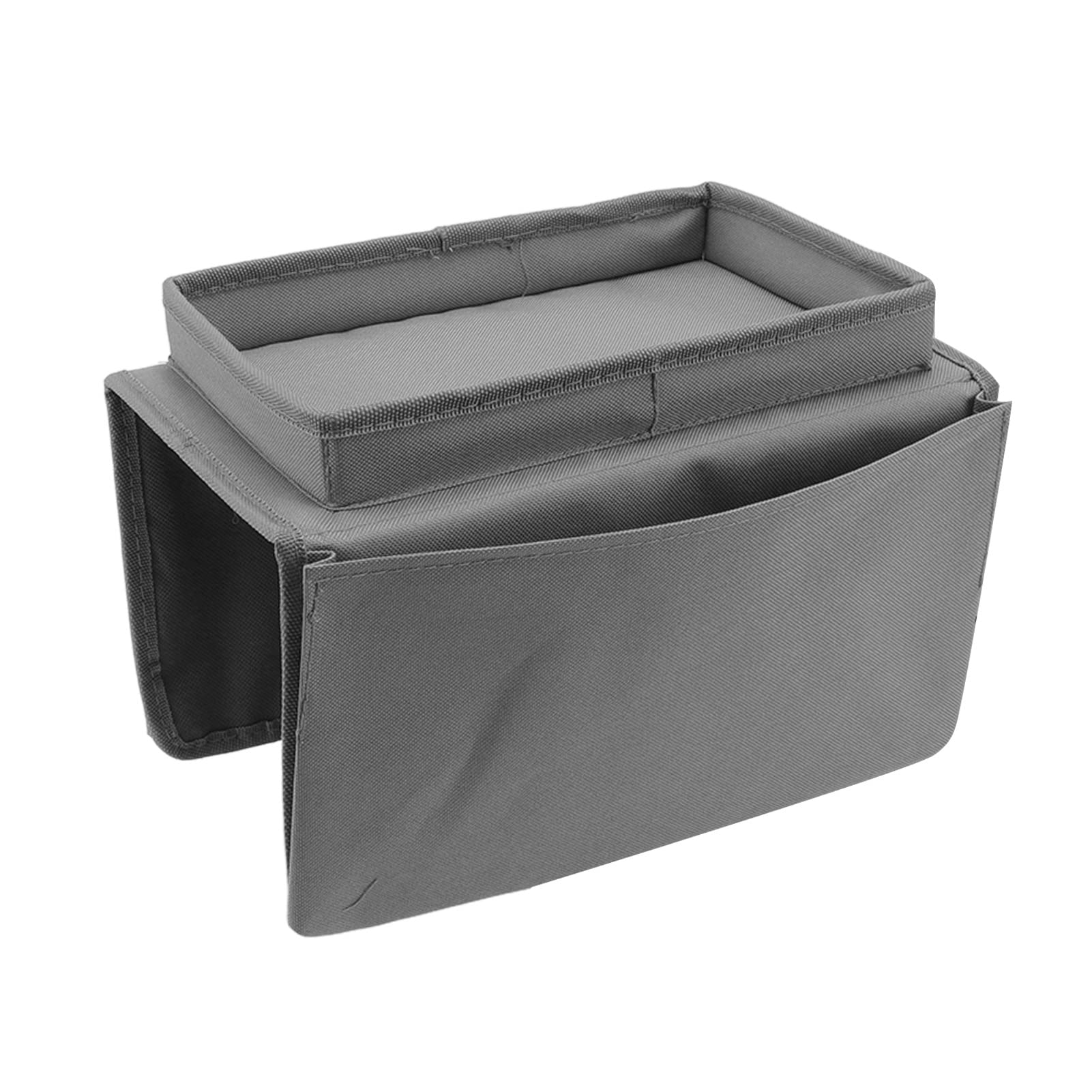 Foldable Sofa Tray with Side Pockets - Adjustable Laptop Table for Couch, Bed, Office - Perfect for Working, Eating, Reading in Living Room or Dorm