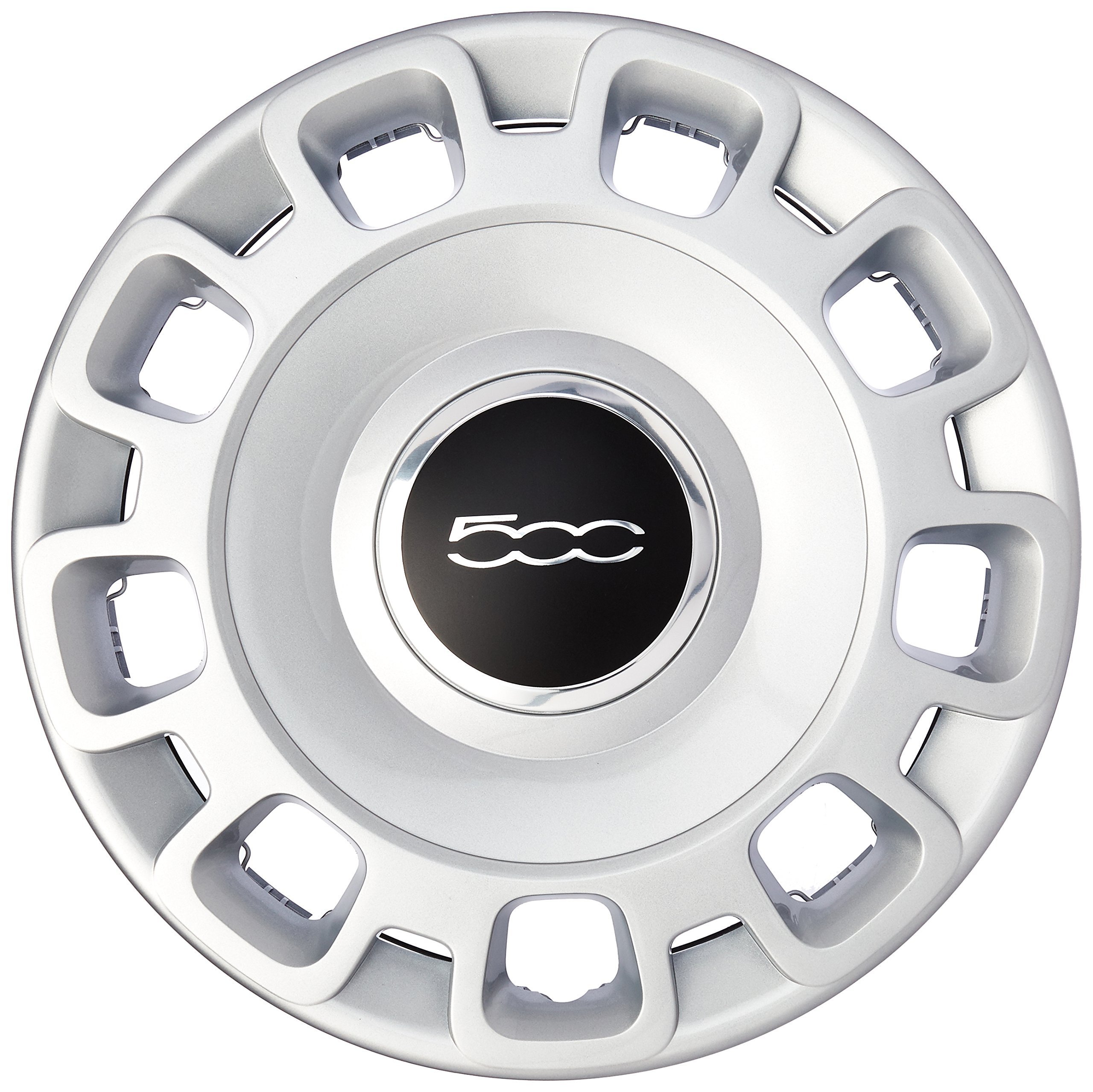 Genuine Fiat 68078420AC Wheel Cover - OEM Replacement Hubcap for Fiat 500, 500L, 500X | Perfect for Car Protection & Style Enhancement