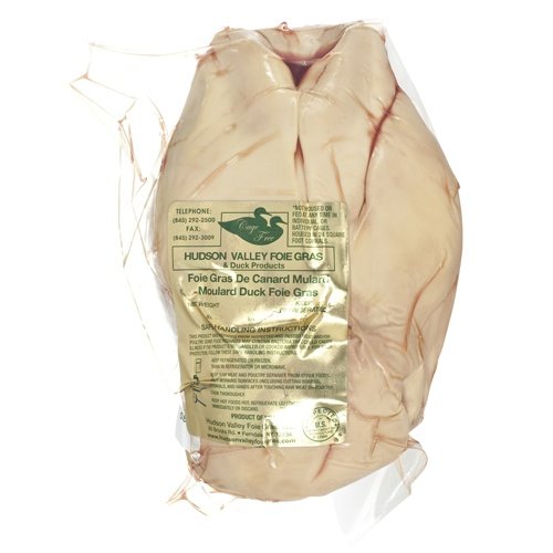 Premium Grade A Duck Foie Gras Whole Lobe - Flash Frozen 1.8 lb (Average Weight) | Gourmet Cooking, Fine Dining, Luxury Ingredients for Chefs & Food Enthusiasts