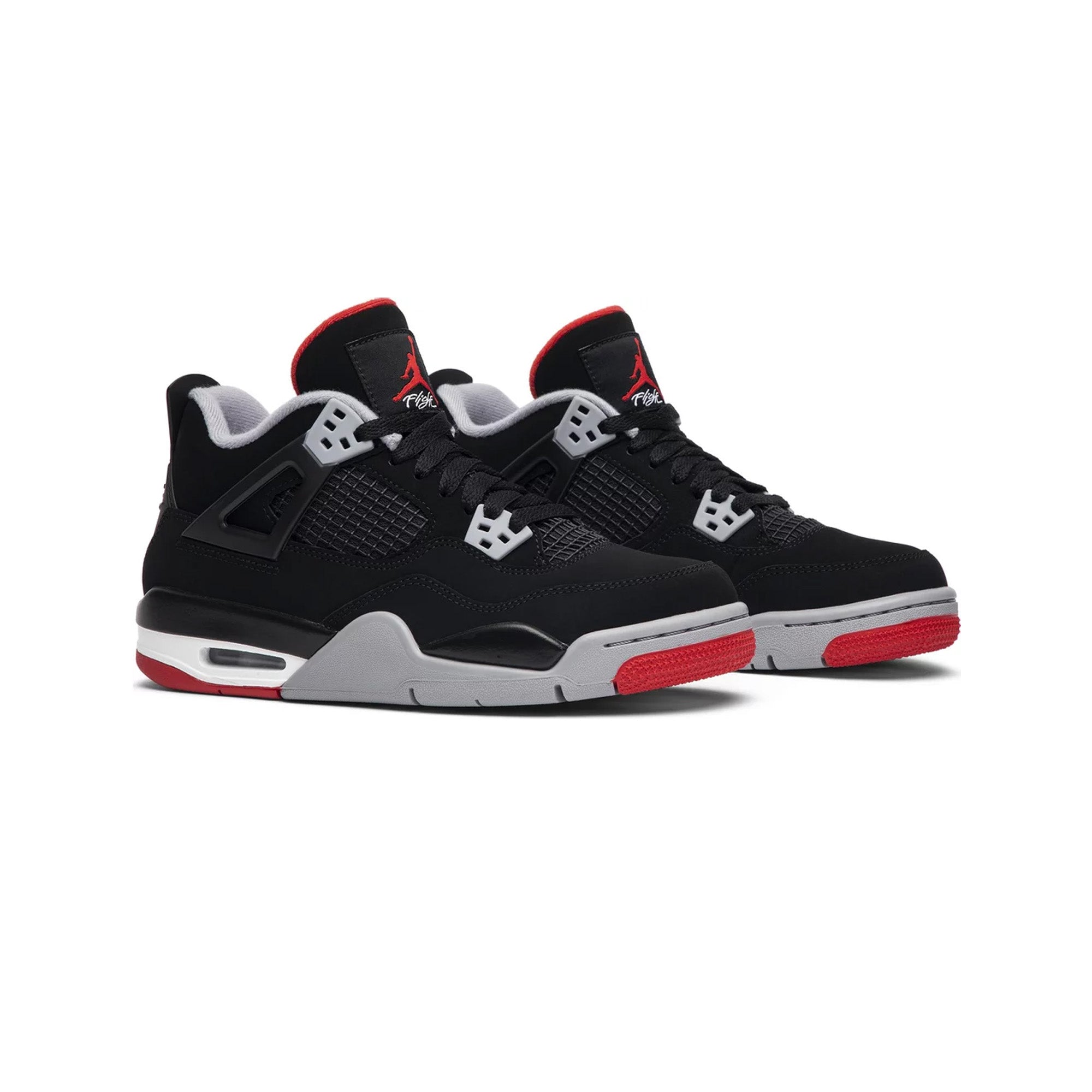 Air Jordan Retro 4 'Bred' 2019 GS - Men's Basketball Shoes, Sneakers for Running & Casual Wear - Perfect for Sports, Gym & Street Style Fashion