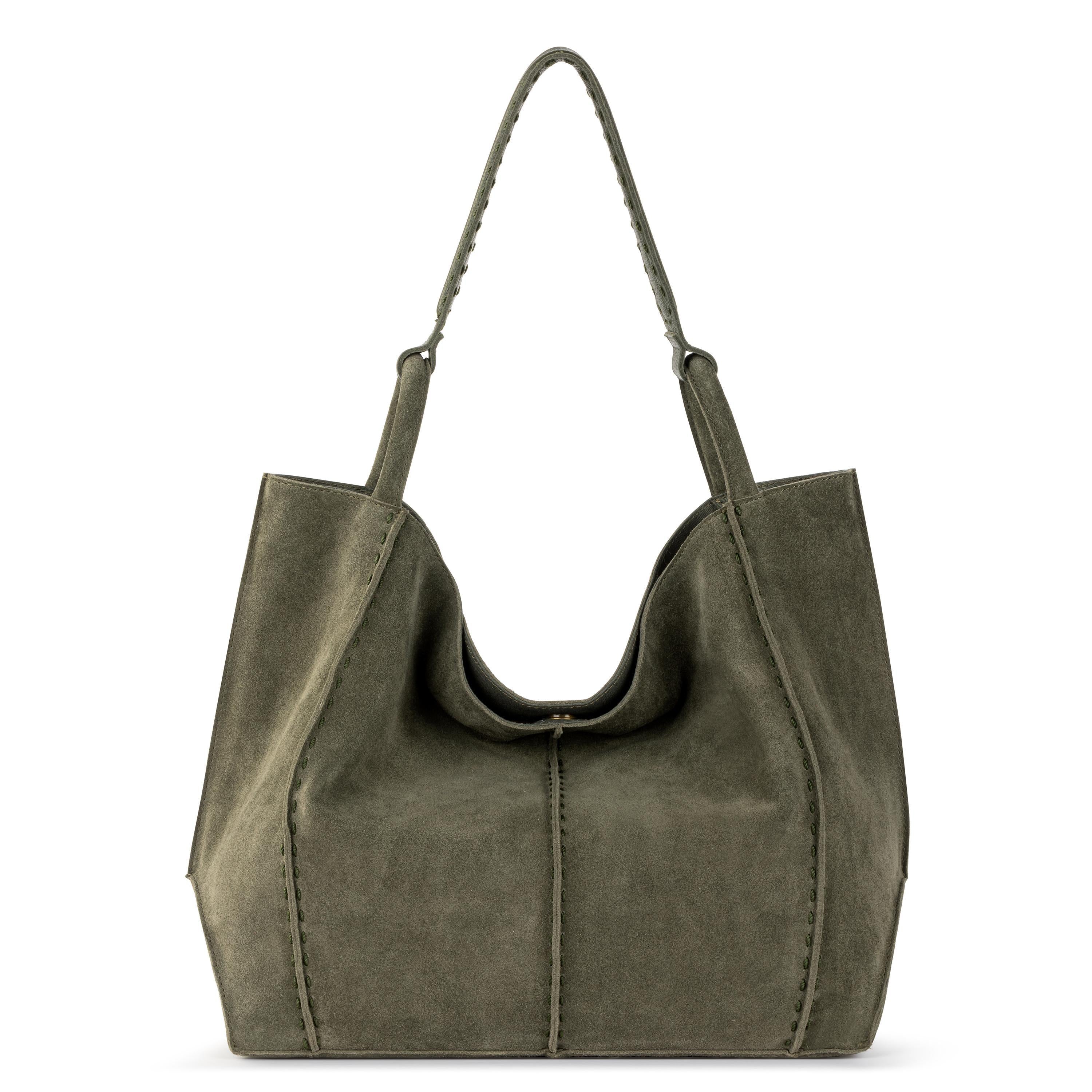Leather - Moss Suede