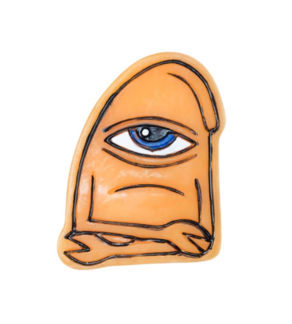 Toy Machine Curb Wax - Orange Skateboard Wax for Smooth Grinds and Slides | Perfect for Street Skating, Rails, and Ledges