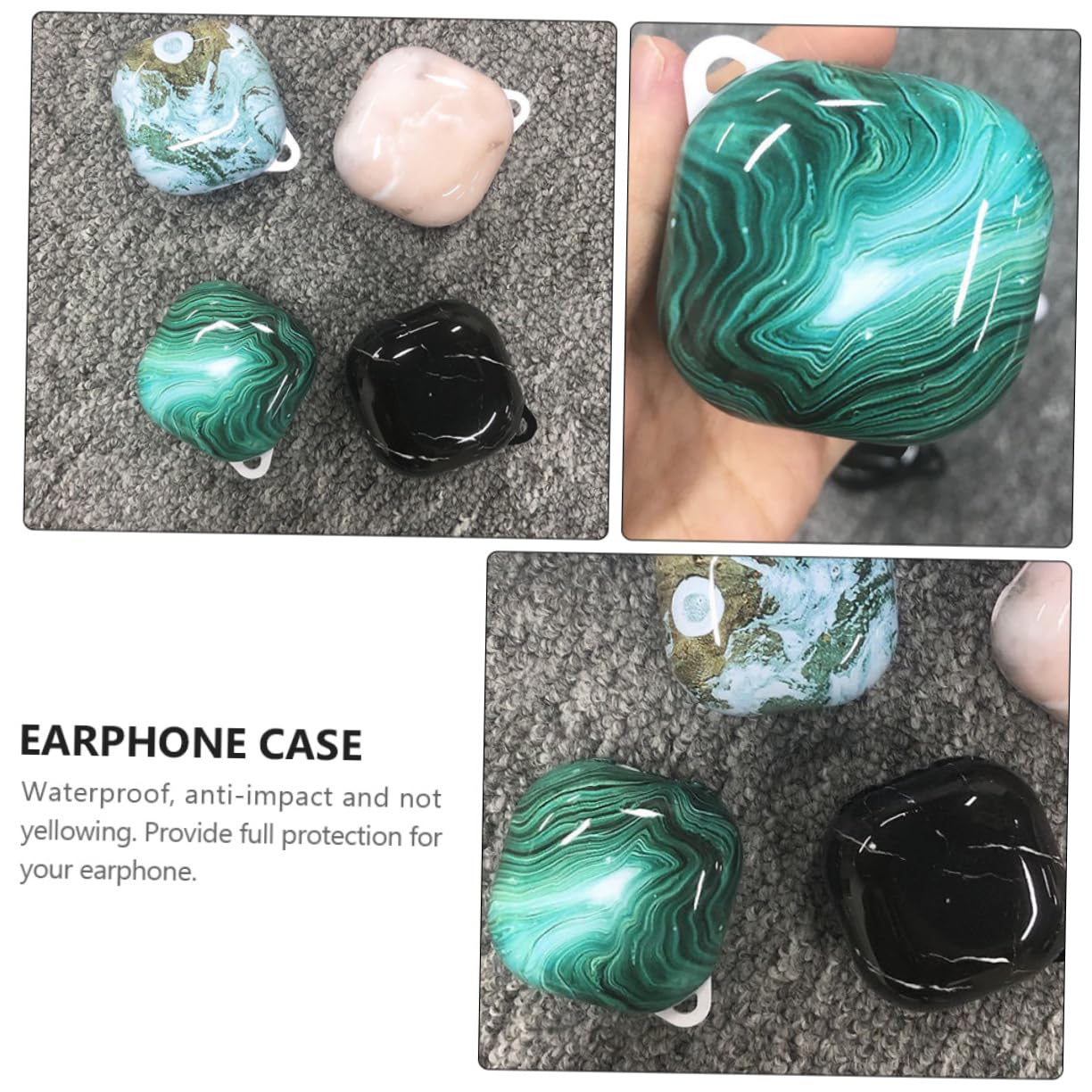 Artibetter 3 Pack Premium Earbud Cases - Durable Headphone Shell Protector for AirPods, Wireless Earbuds & Computer Accessories | Perfect for Travel, Gym & Daily Storage