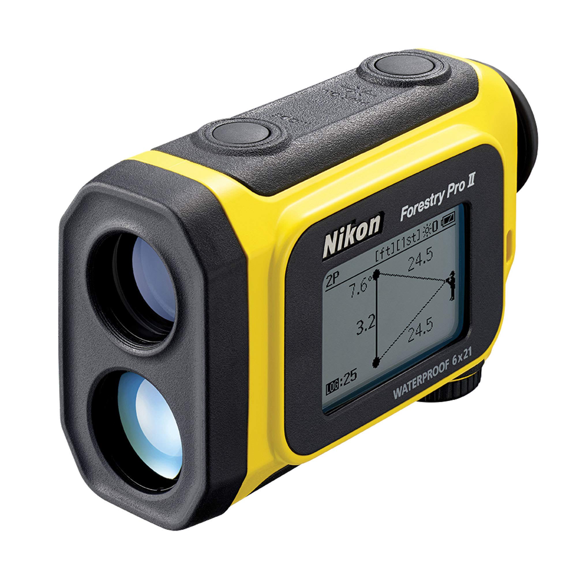 Nikon Forestry Pro II Laser Rangefinder Hypsometer - High Precision Distance Measurement for Hunting, Golf & Forestry (Waterproof & Lightweight)