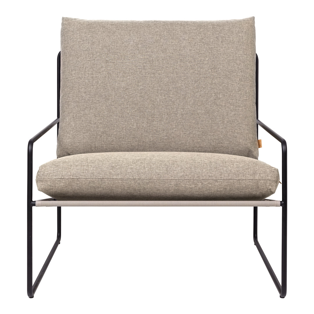 Desert Dolce Outdoor Lounge Chair - Patio Furniture for Poolside, Garden & Backyard Relaxation | Comfortable & Durable All-Weather Wicker Chaise