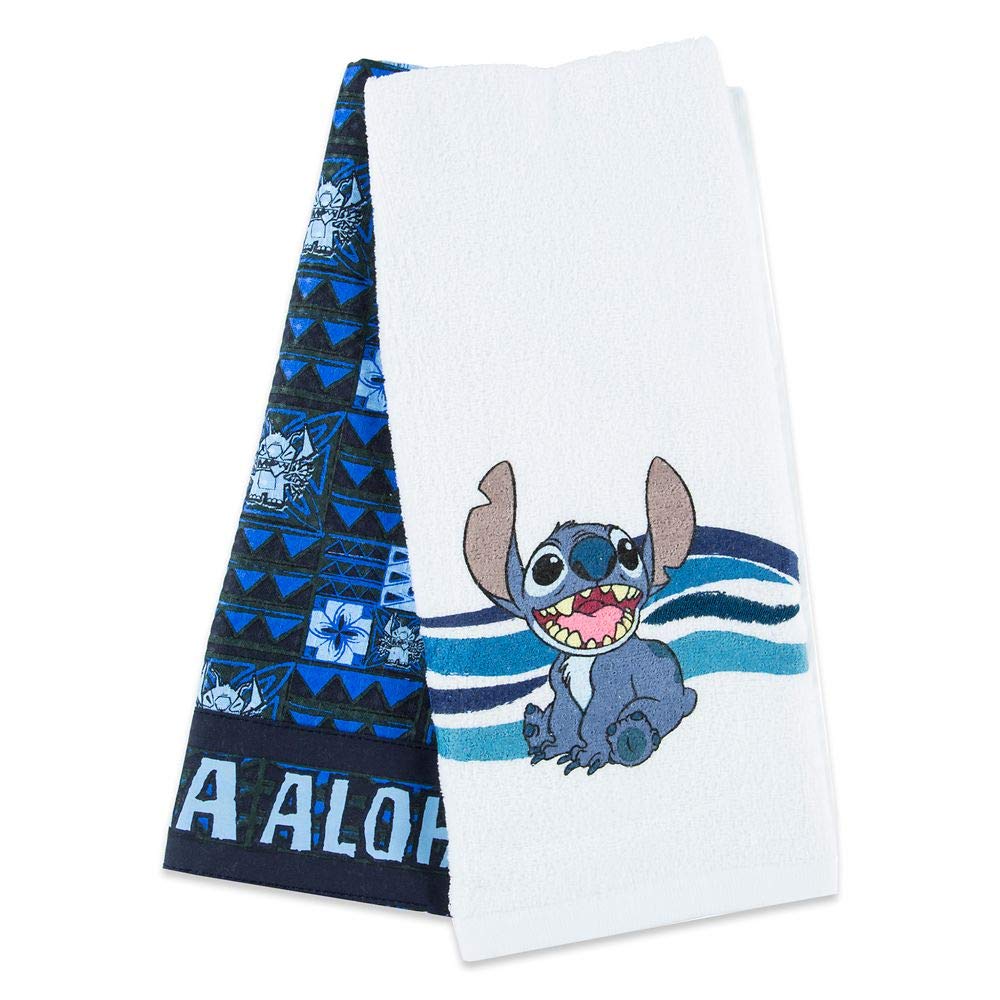 Premium Cotton Kitchen Towel Set with Decorative Stitch - Soft, Absorbent & Durable for Cooking, Baking & Dish Drying