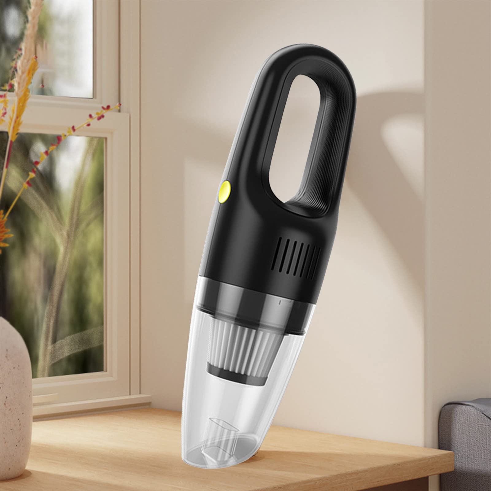 BGZLEU Cordless Handheld Vacuum Cleaner - 10000Pa Strong Suction, Rechargeable Wet & Dry Vacuum with HEPA Filter & Attachments - Perfect for Home, Car, Office Cleaning, Pet Hair, and Small Spills