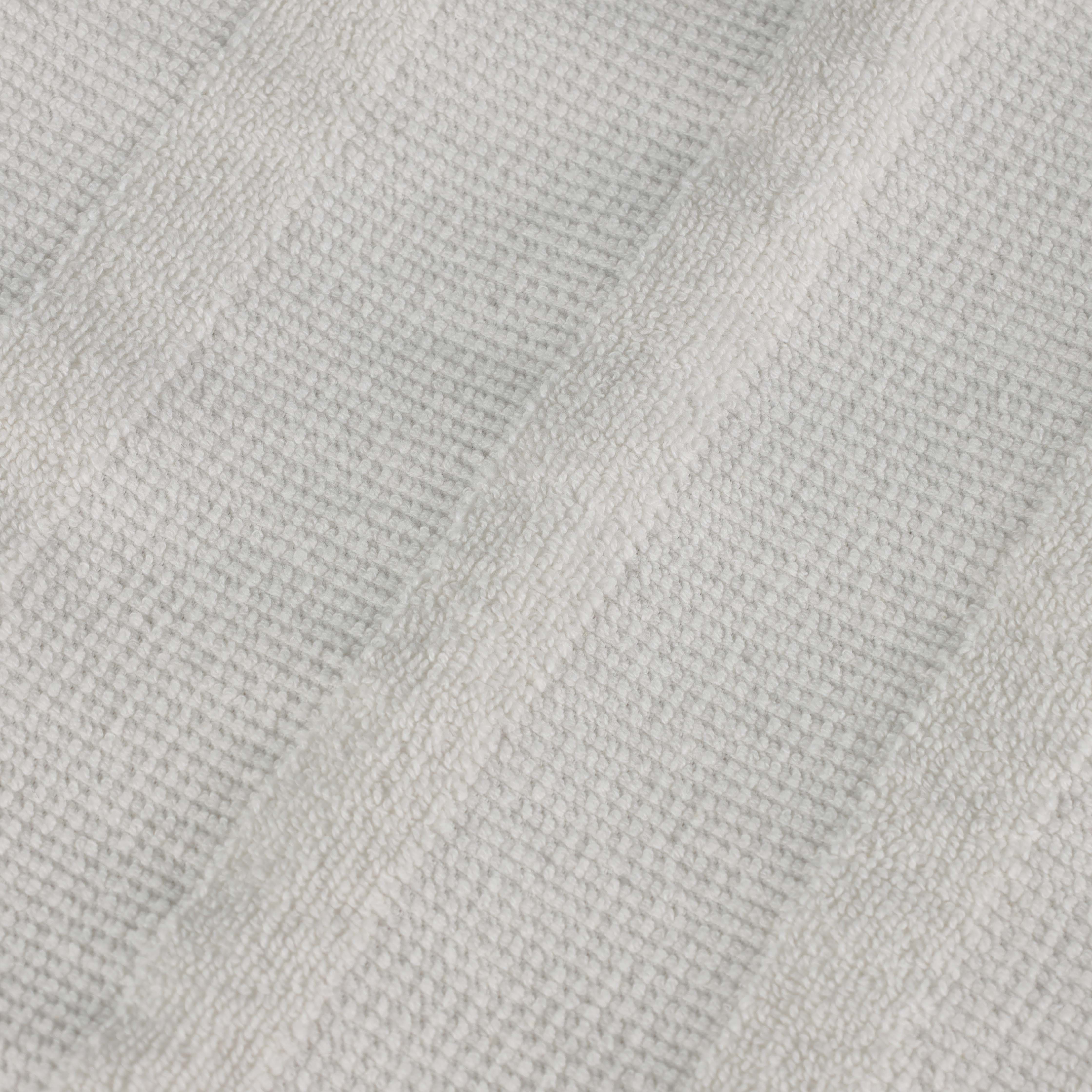 Premium 12-Piece Roma Cotton Ribbed Towel Set - Ultra Soft, Absorbent & Textured Bath Towels for Spa, Gym & Luxury Home Use