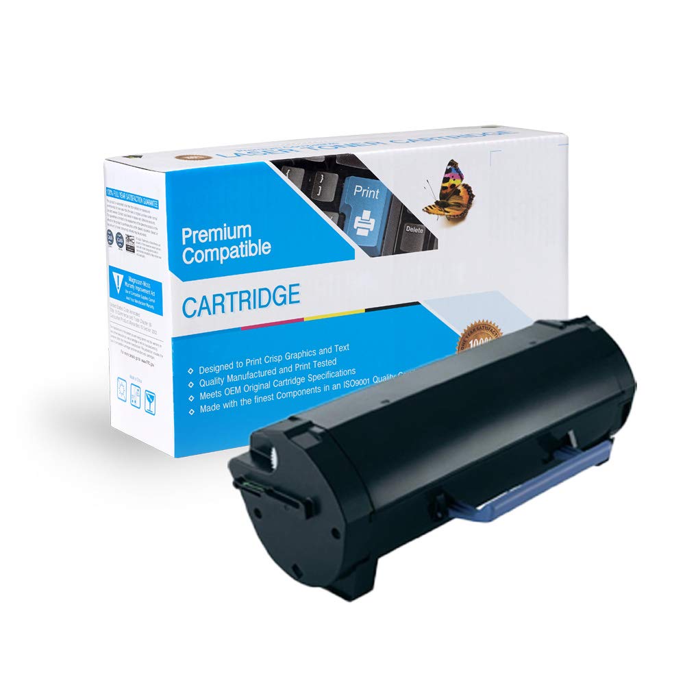 High-Quality Dell 331-9805 Compatible Black Toner Cartridge - Laser Printer Replacement - Perfect for Office Printing & Home Use