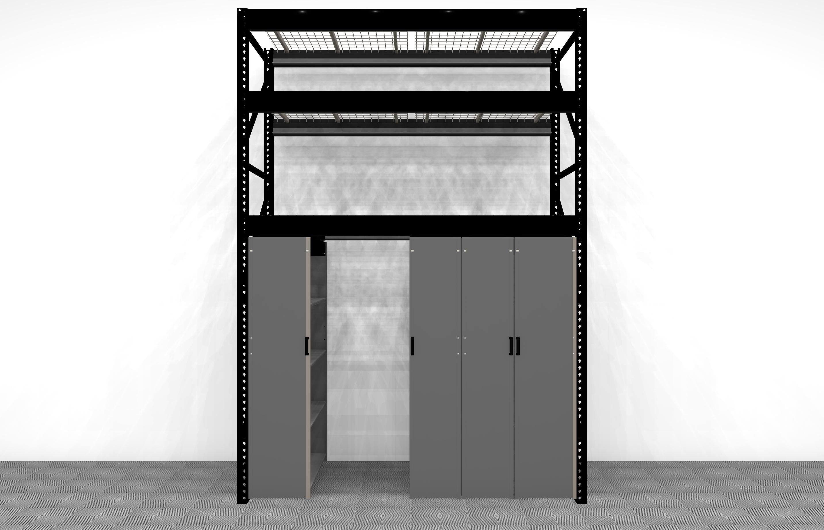 Levrack Heavy Duty Storage Shelving Units - Durable Metal Shelves for Garage, Warehouse & Home Organization